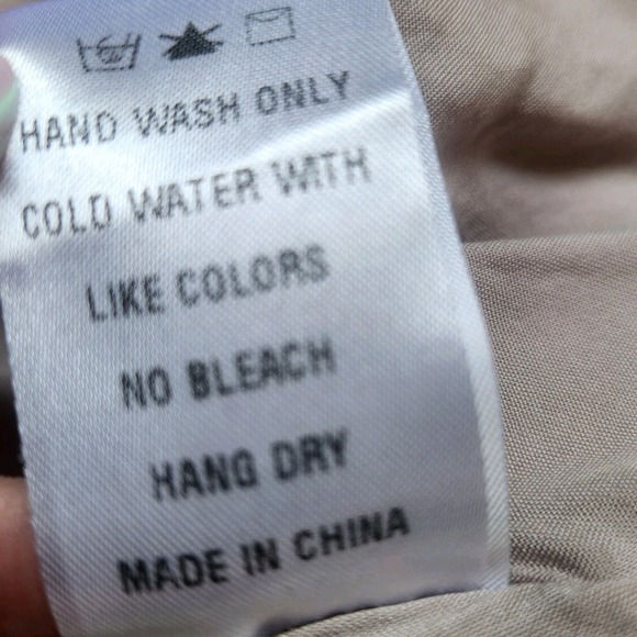 VICI Maxi Dress Size XL Prairie Cottagecore Smocked Long Sleeve Spring Slit - Picture 5 of 8